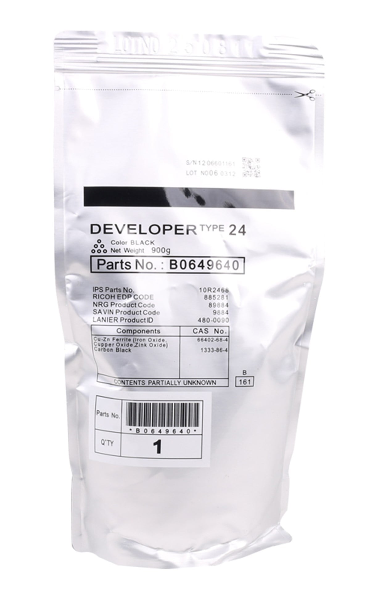 Ricoh TYPE-24 Muadil Developer (Afc-1060-1075-2060-2075-MP 5500-6500-7000)