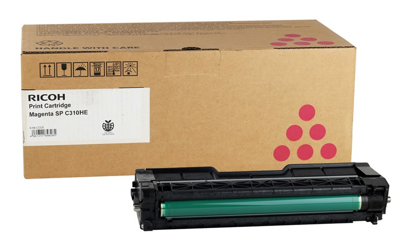 Ricoh SP-C 310HE Orjinal Kırmızı Toner SP-C 231-232-242-320 Yüksek Kap.(406481)