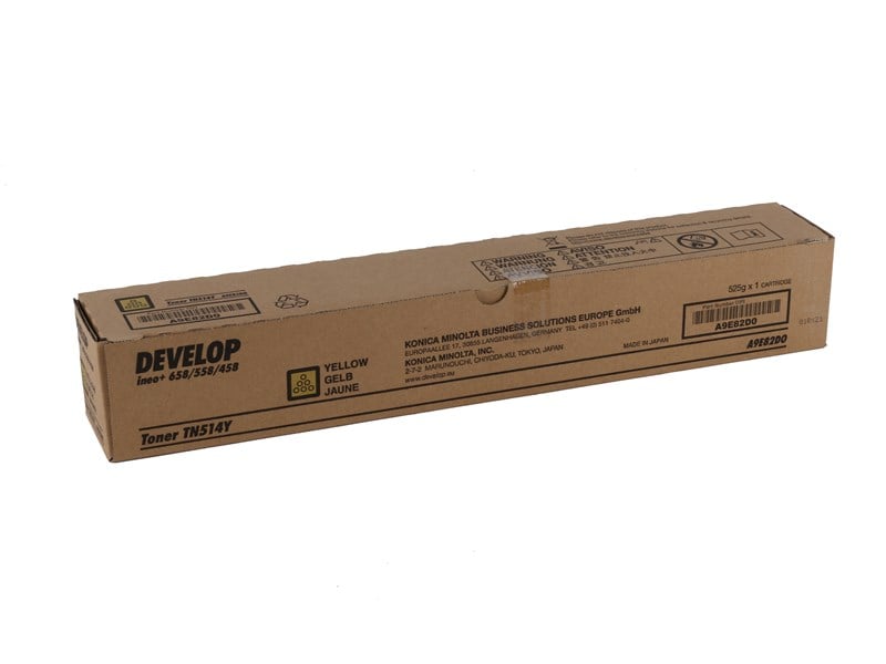 Develop TN-514 Orjinal Sarı Toner İneo +458  +558  +658  A9E82D0