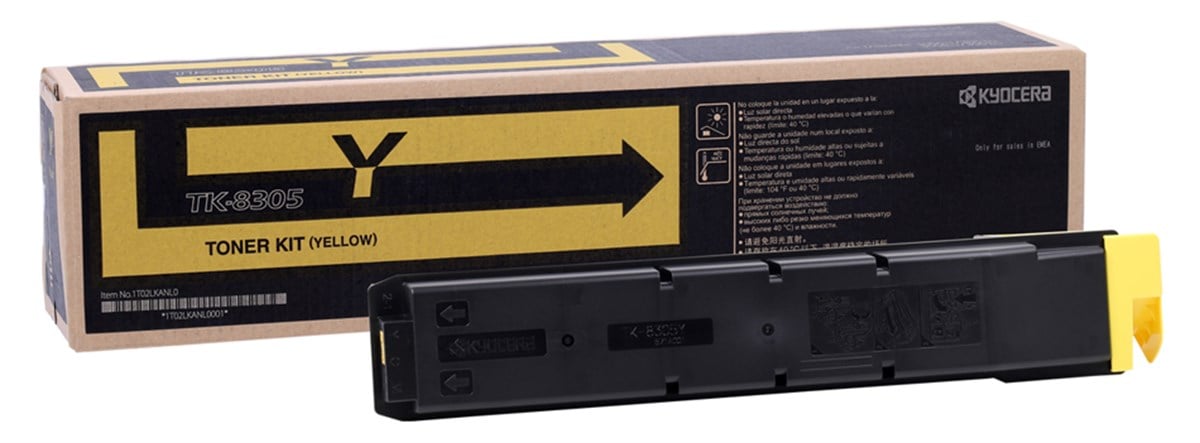 Kyocera Mita TK-8305 Orjinal Sarı Toner 3050ci-3550ci-3051ci-3551ci (TK-8307)