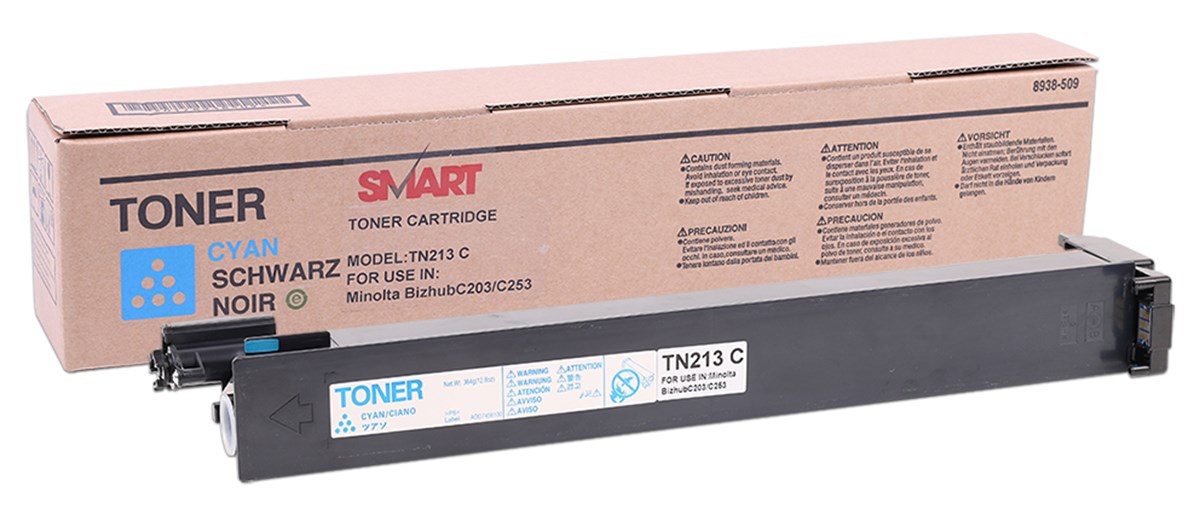 Konica Minolta TN-213 / TN-214 Smart Mavi Toner C200-C203-C253