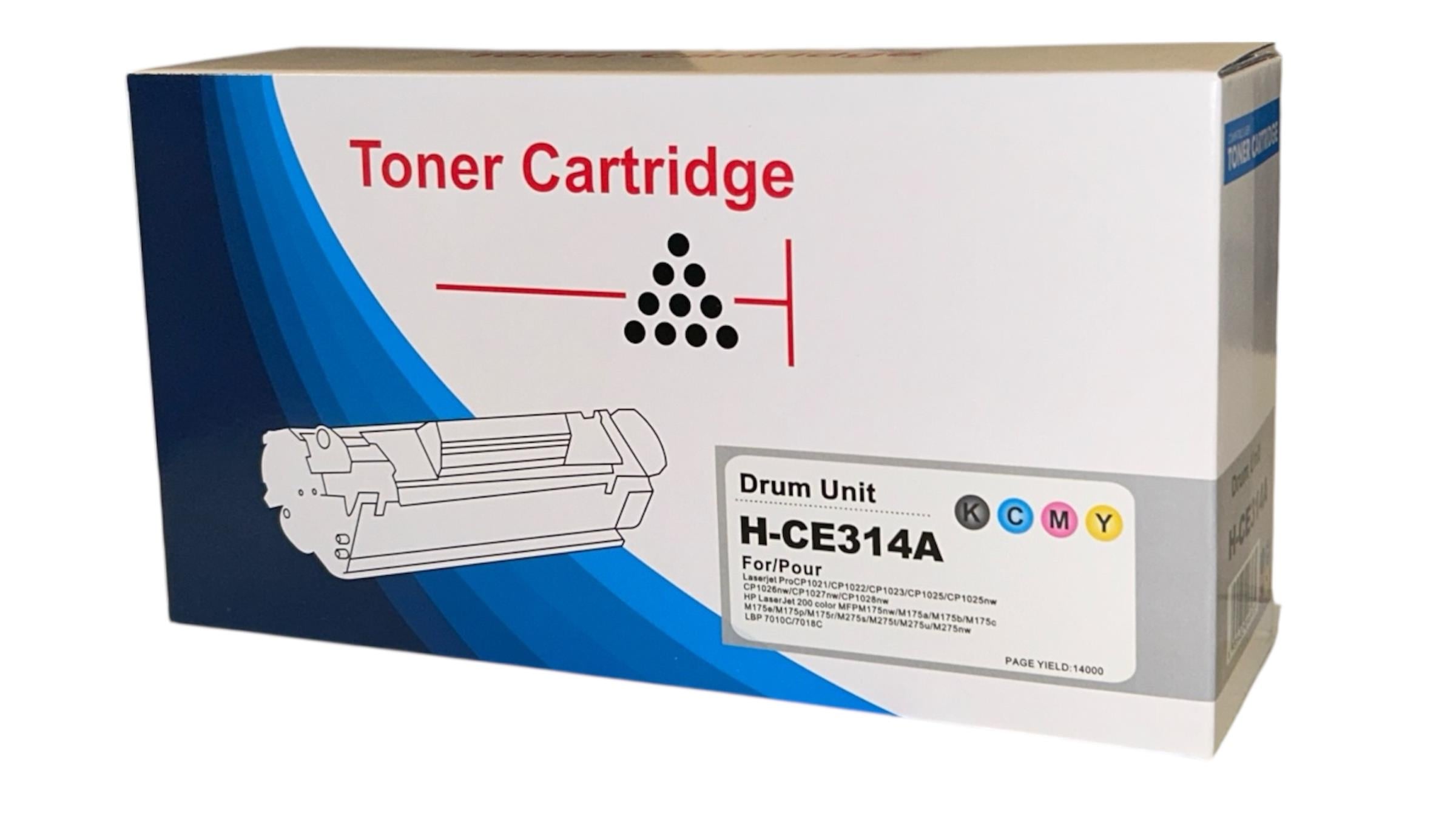 HP CE-314A Muadil Drum Unit CP-1025 PRO-100 M-175 177 Canon LBP 7010 7018 (12K)