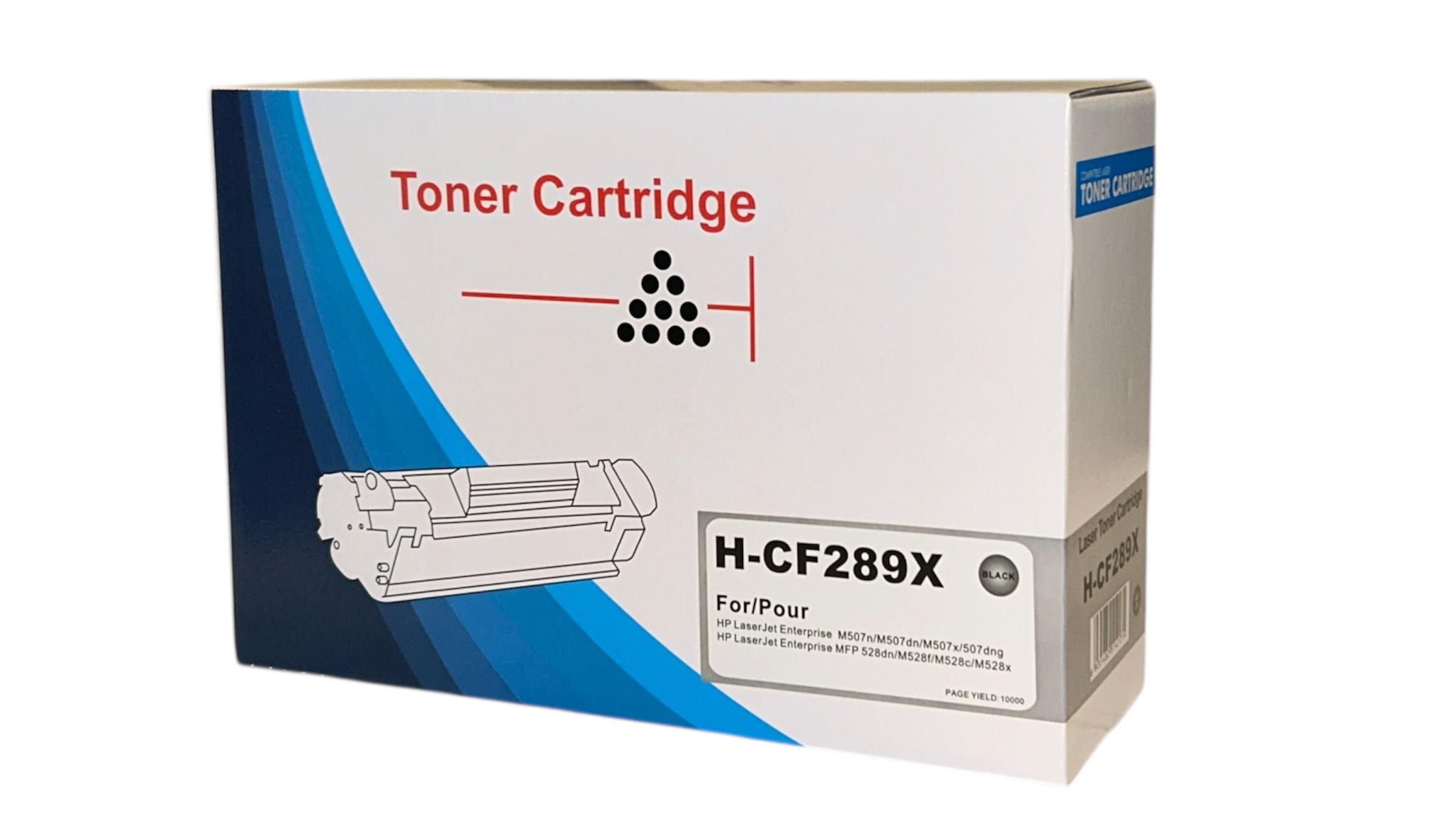 HP CF-289X Chipli Muadil Toner  Enterprise M507dn M528dn 10k.