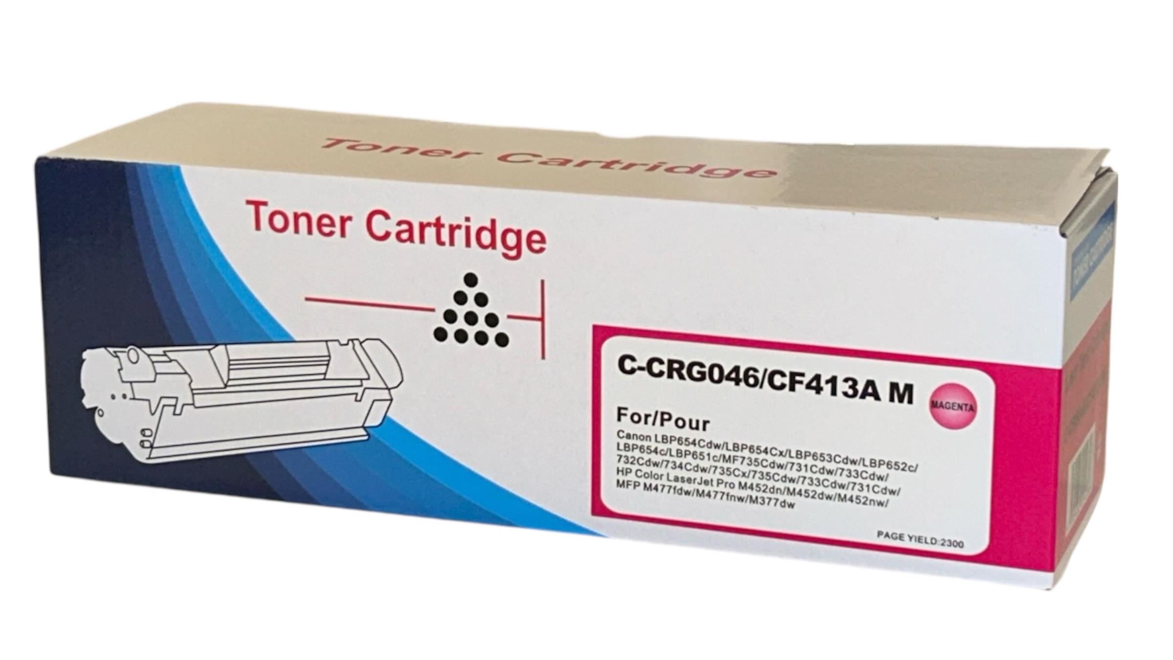 HP CF-413A  CRG-046 KırmızıMuadil Toner M-452 M-477 Canon LBP-652 654 MF-731 734
