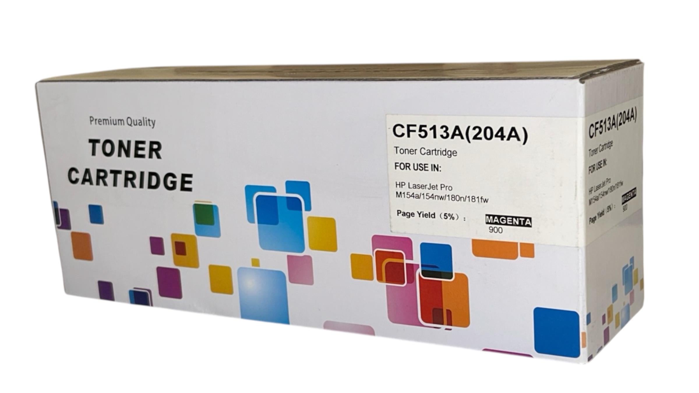 HP CF513A (204A) Kırmızı Muadil Toner M154A,M180n,M181fw