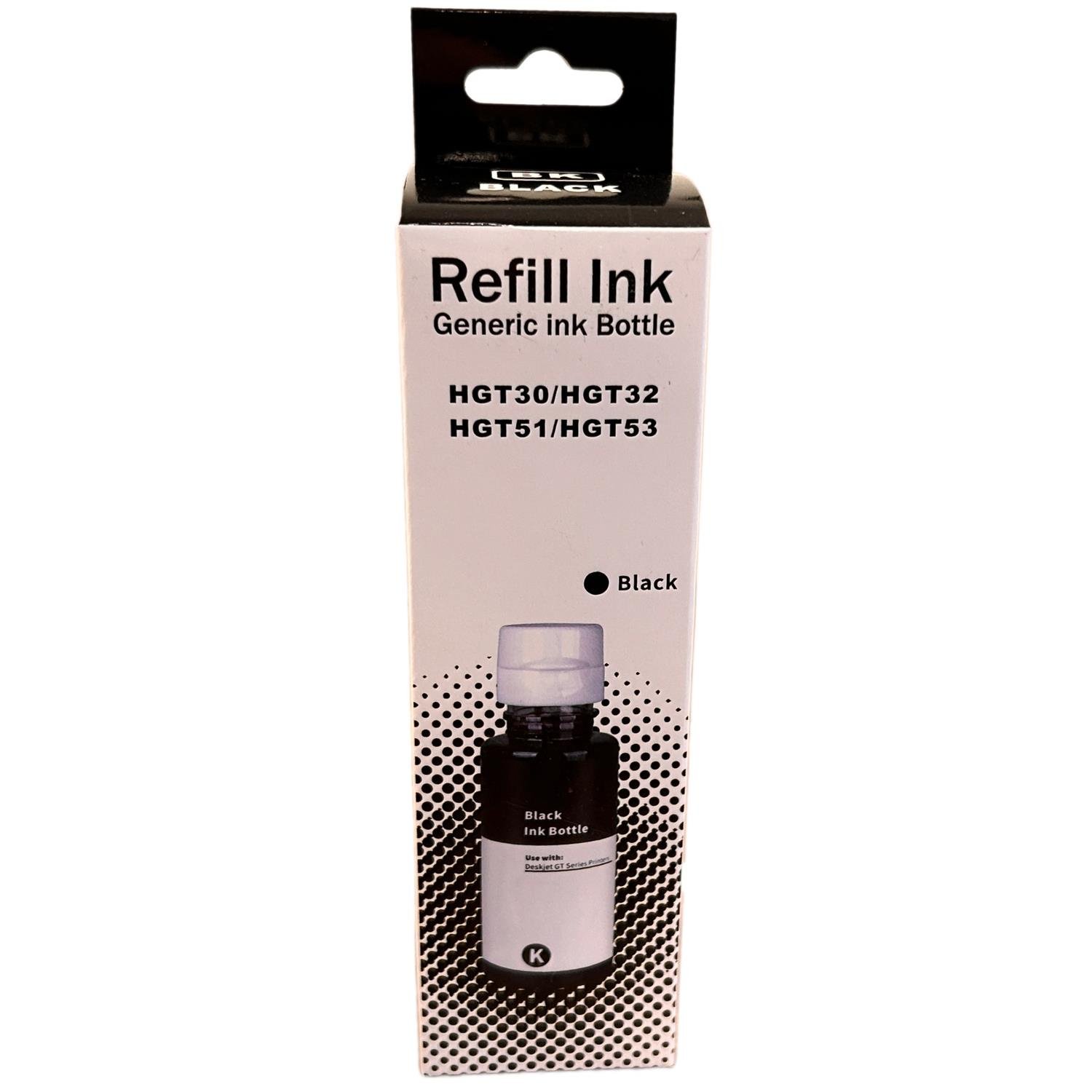 HP GT51 BK Siyah Smart Mürekkep DeskJet GT 5810 5811 5822 (90ml)