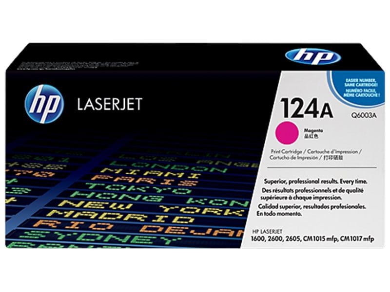 HP Q6003A (124A) Orjinal Kırmızı Toner