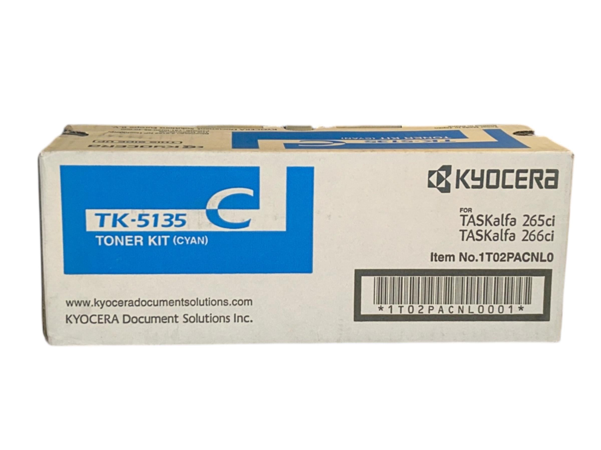Kyocera Mita TK-5135 Orijinal Mavi Toner TasKalfa -265ci -266ci