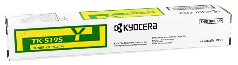 Kyocera Mita TK-5195 Orjinal Sarı Toner 306ci-CS306ci (7K)