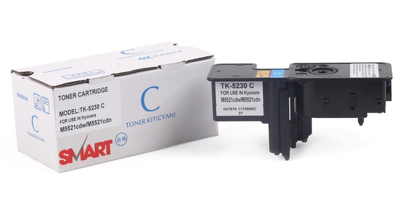 Kyocera Mita TK-5230 Smart Mavi Toner ECOSYS P5021-M5521 (1T02R9CNL0) (Chipsiz)