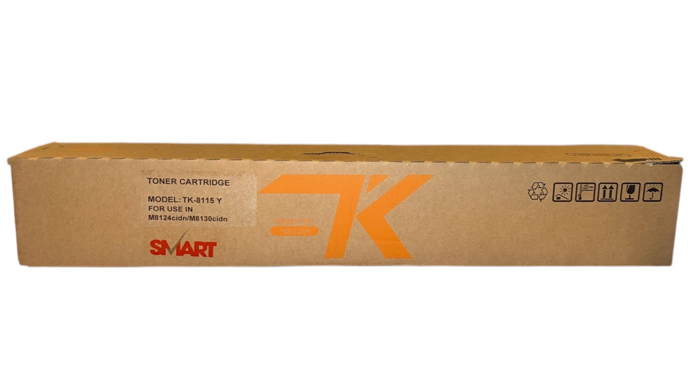 Kyocera Mita TK-8115 Smart Sarı Toner ECOSYS M-8130 M-8124