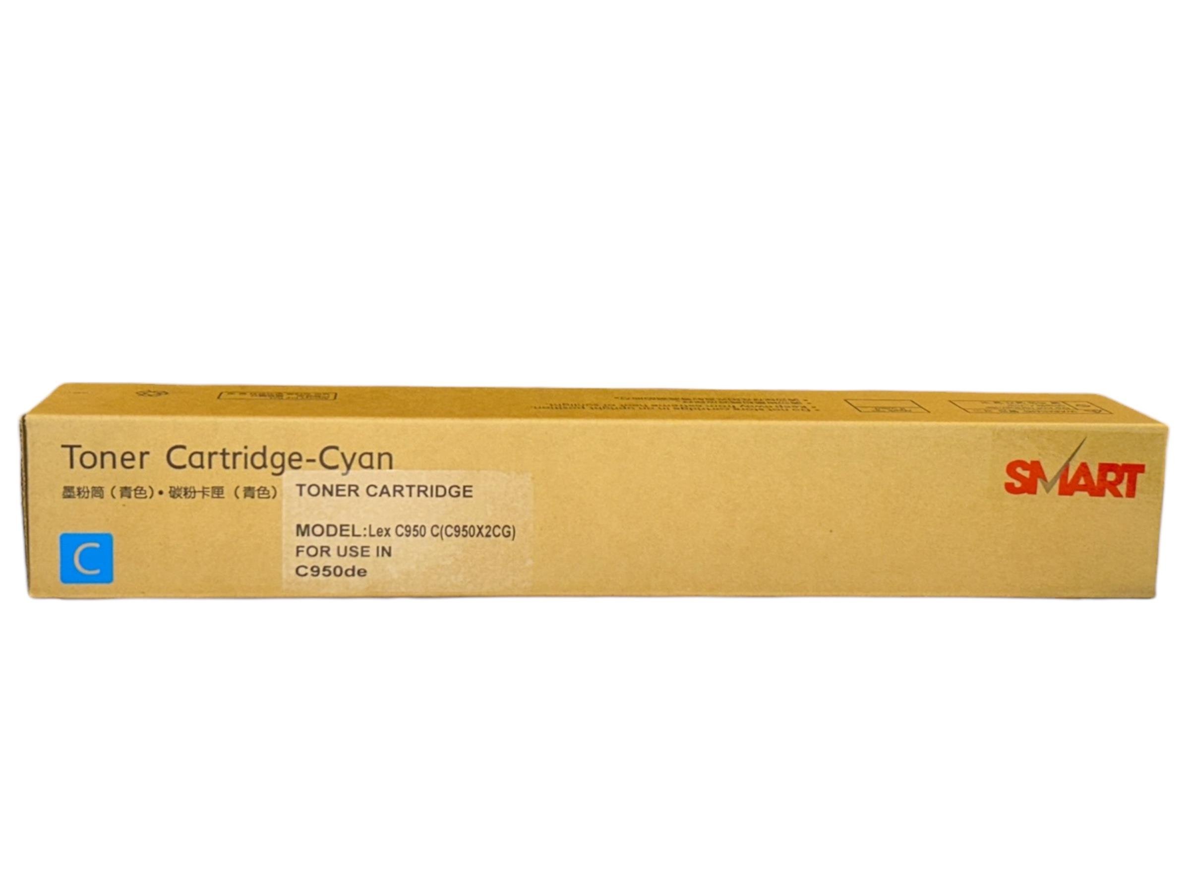 Lexmark C-950 C-950X2CG Smart Mavi Toner