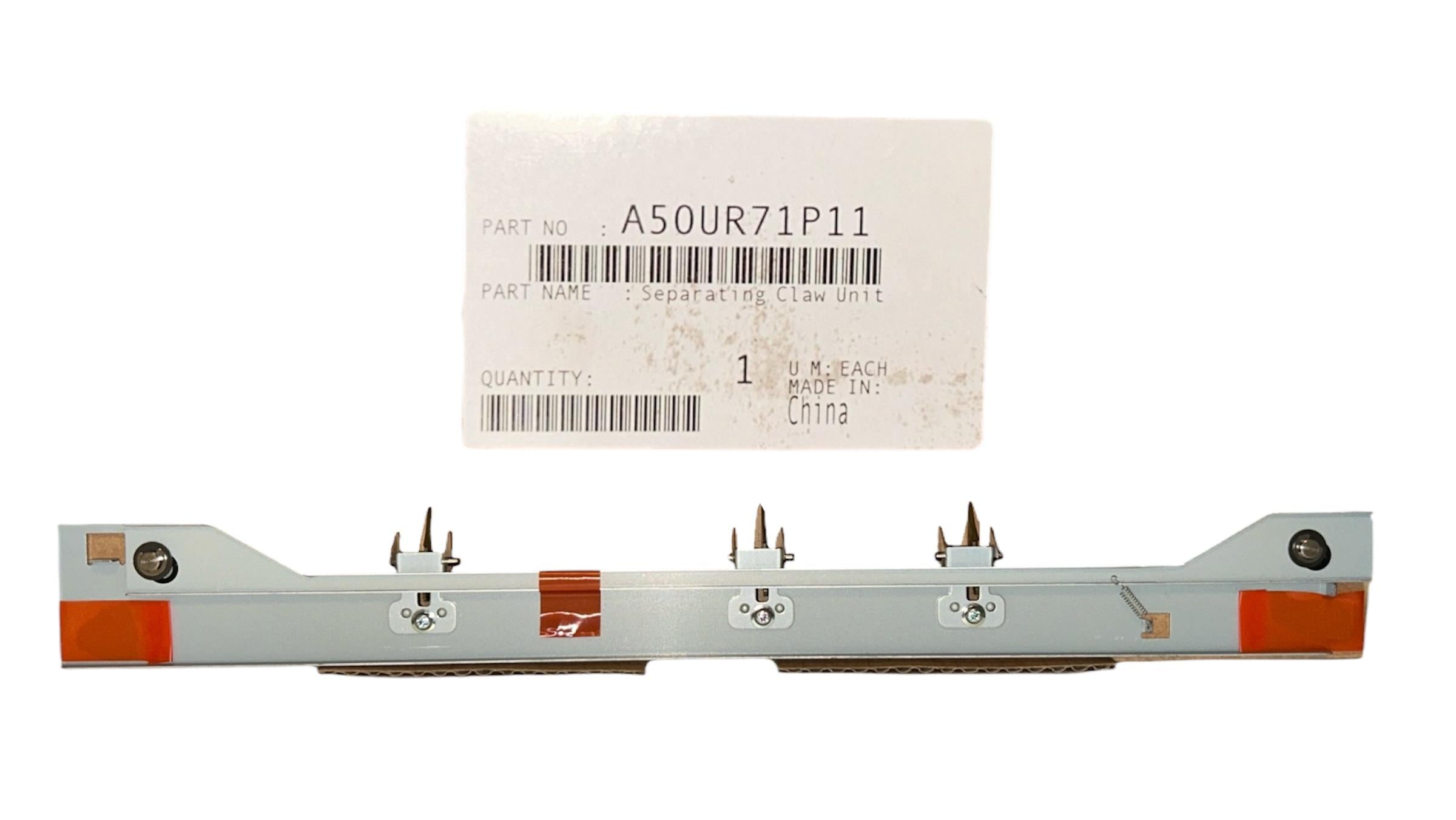 Minolta C-1060 C-1070 Separting Claw (Fuser Finger) Unit A50UR71P11