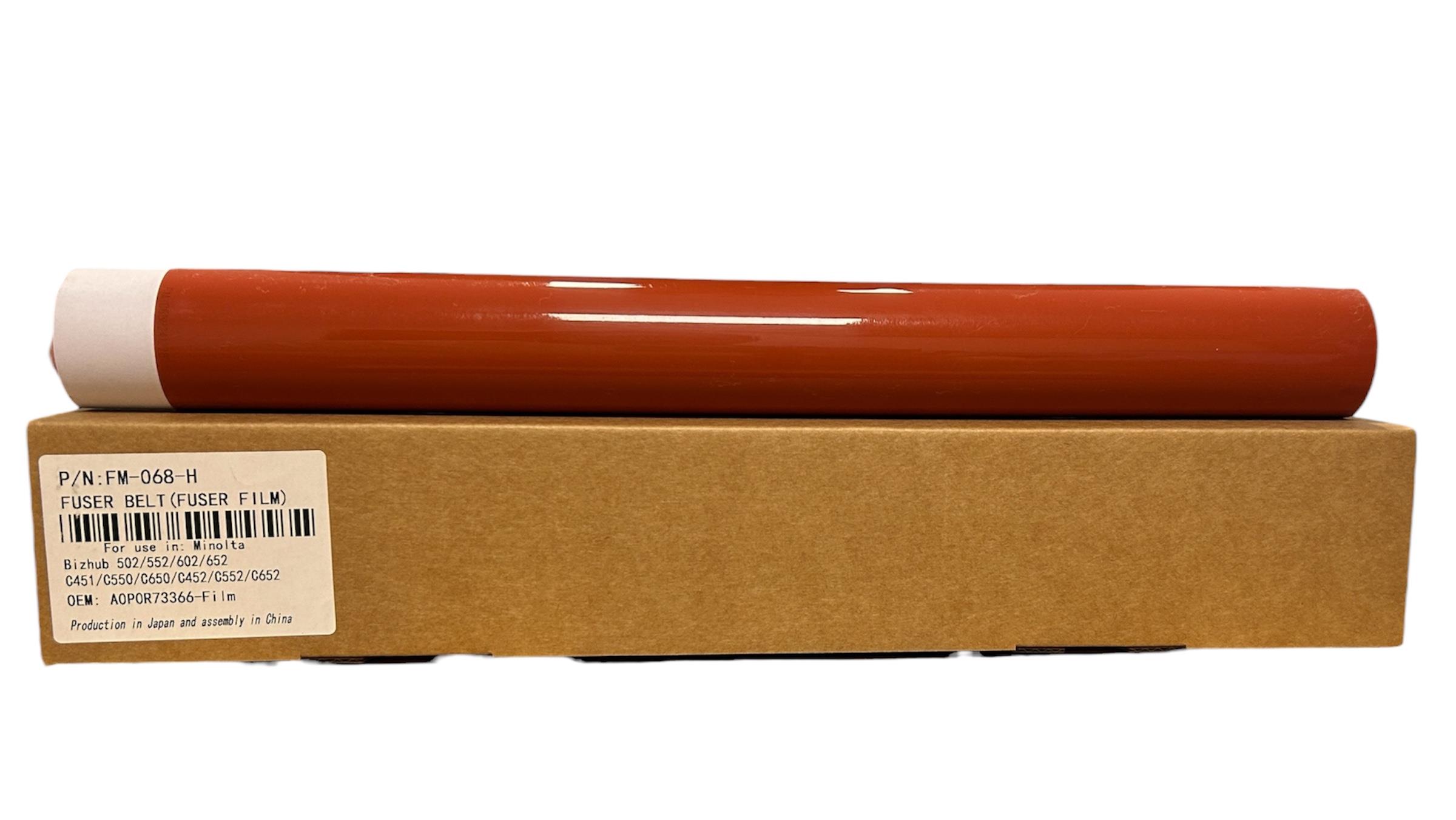 Minolta C-451 C-452 Fuser Belt C-550 C-650 Bizhub 502 552 602 652 A00JR721