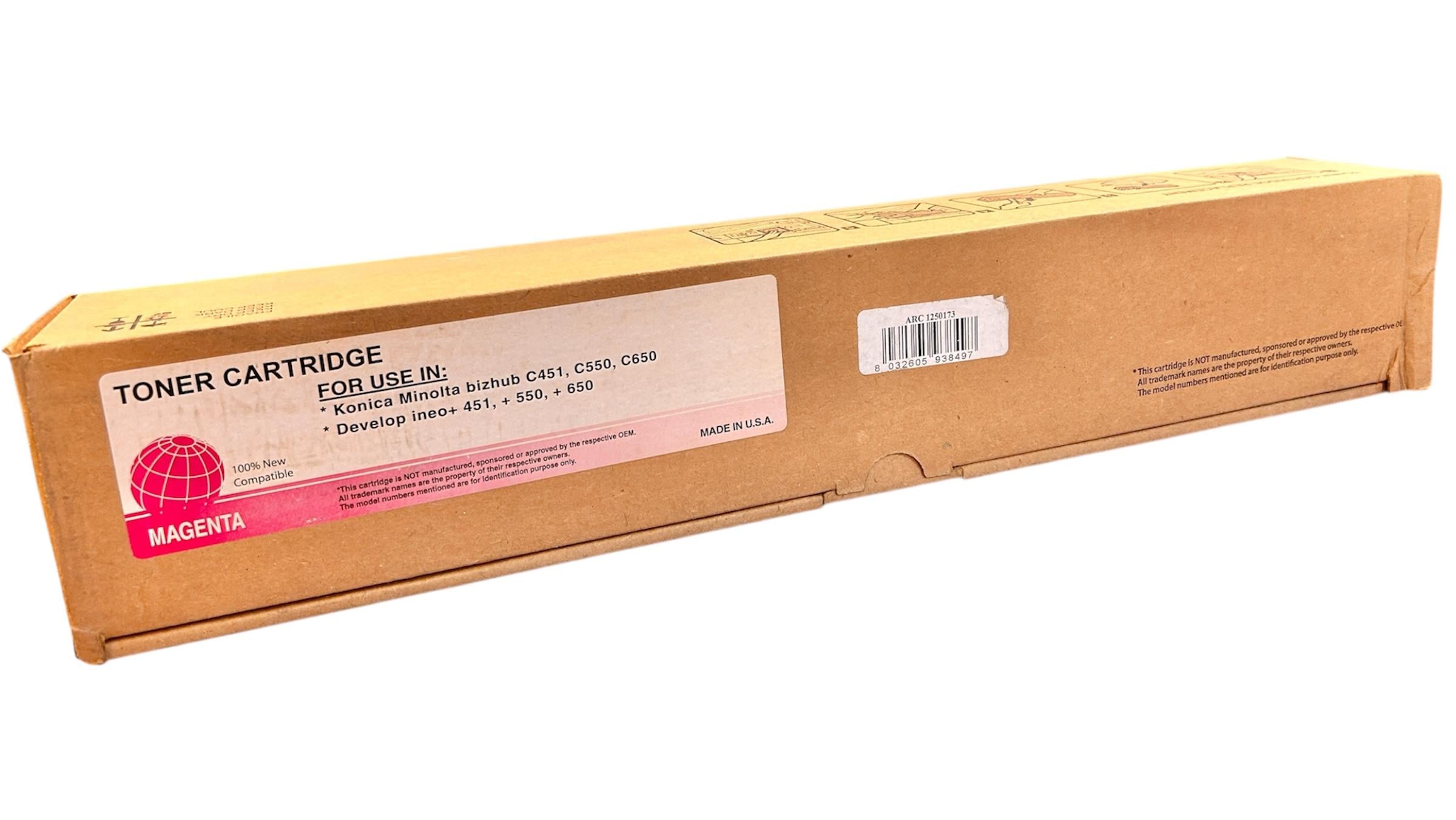 Minolta-Develop TN-611 Smart Kırmızı Toner C-451 C-550 C-650