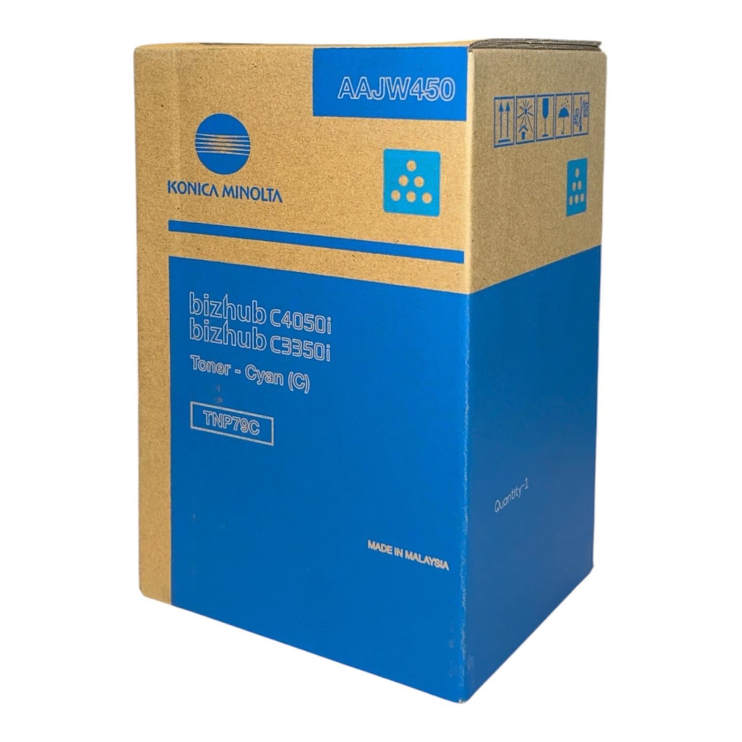 Minolta TNP-79 Orijinal  Mavi Toner Bizhub C3350i C4050i AAJW450