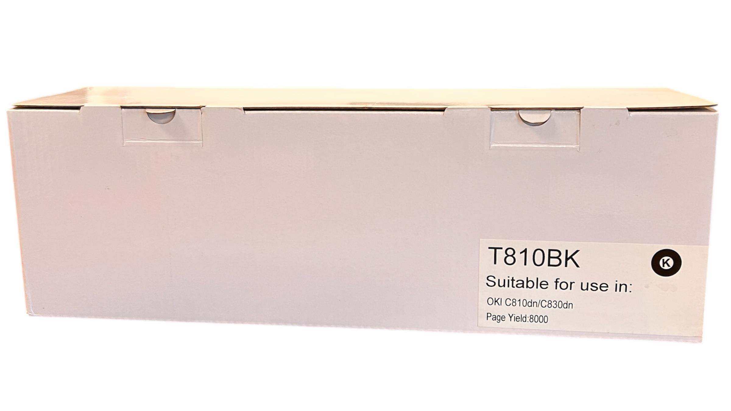 Oki - 810  C-830 Siyah Muadil Toner