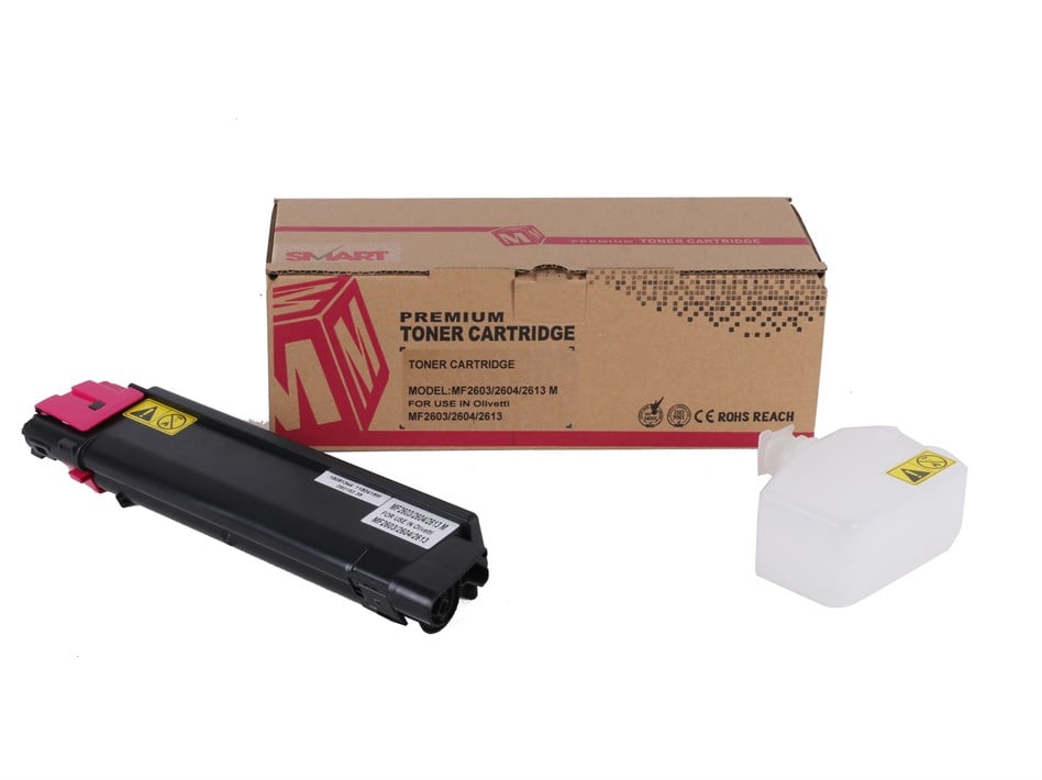 Olivetti MF-2603 2614 Smart Kırmızı Toner  D-Color MF-2604 MF-2613 MF-2026