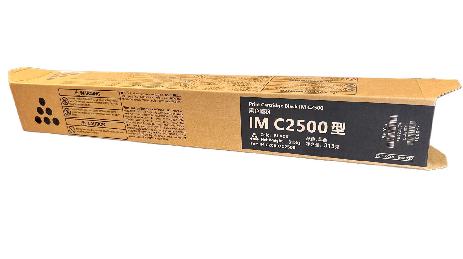 Ricoh IM C2000 IM C2000A Siyah Smart Toner IM C2500 C2500A 313g