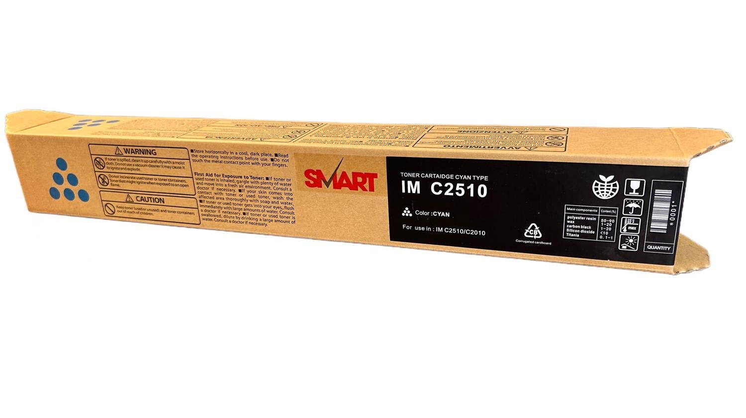 Ricoh IM C2010 IM C2510 Mavi Smart Toner 18k.