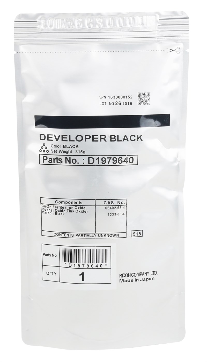 Ricoh MP-3554 Orjinal Developer MP2554-3054-3554-4054-5054-6054 (D197-9640)