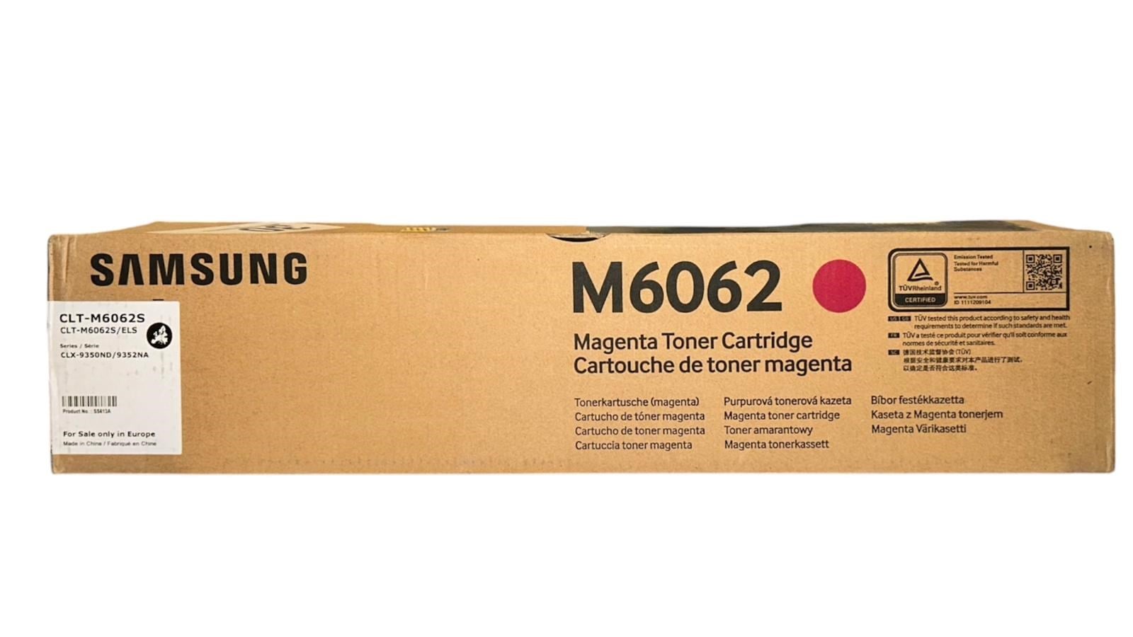 Samsung CLT-M6062S Kırmızı Orjinal Toner CLX9250, CLX9252, CLX9350, CLX9352