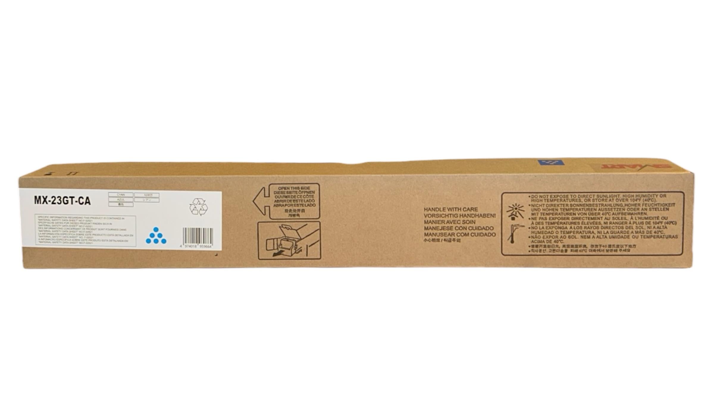 Sharp MX-23GT-CA Smart Mavi Toner MX-2010 2310 2314 2614 3111 3114