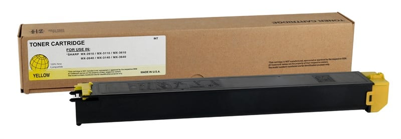Sharp MX-36GTYA Smart Sarı Toner MX2610N-MX3110-MX3610N-MX3640N-MX3140N-2640