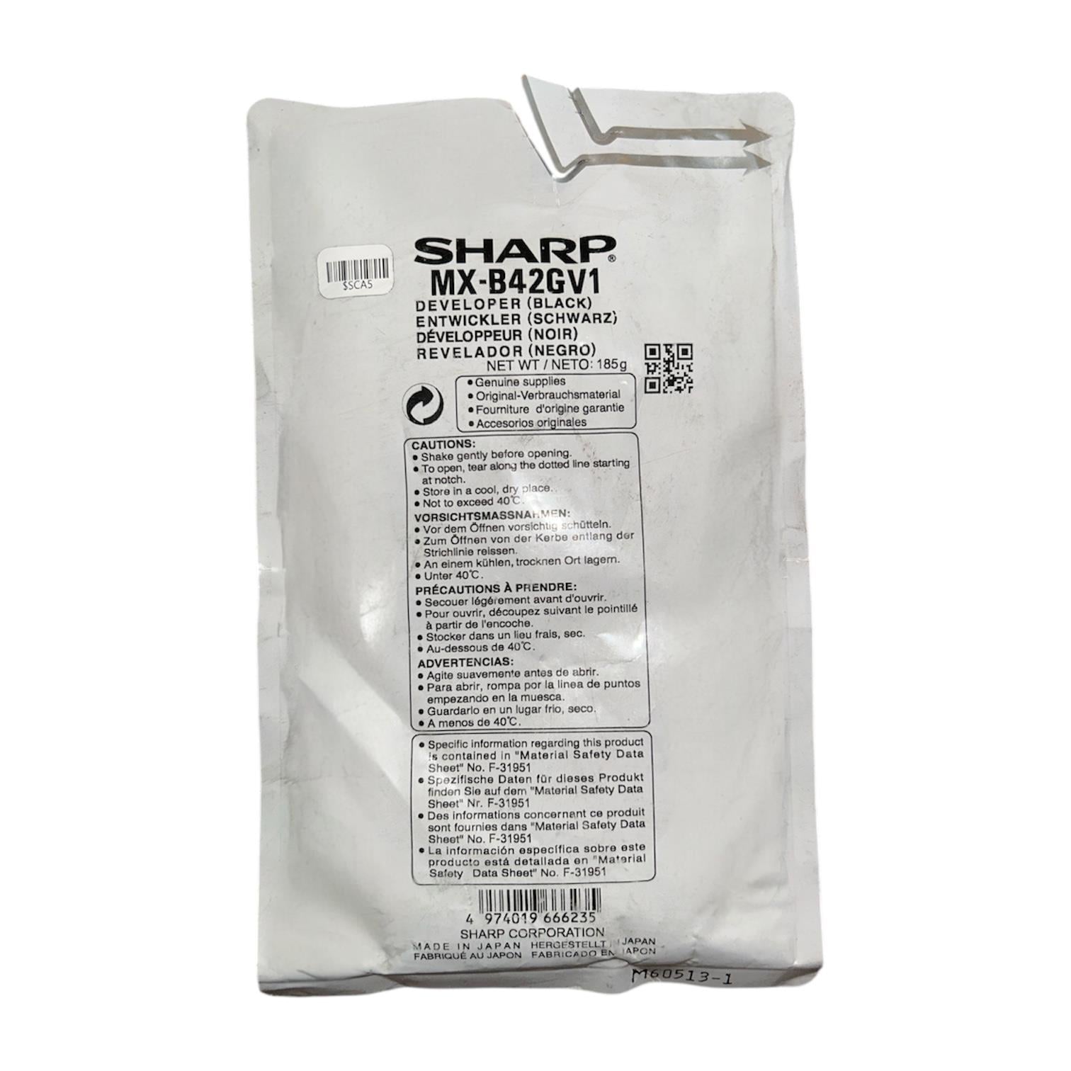 Sharp MX-B42GV1 Developer MX-B382