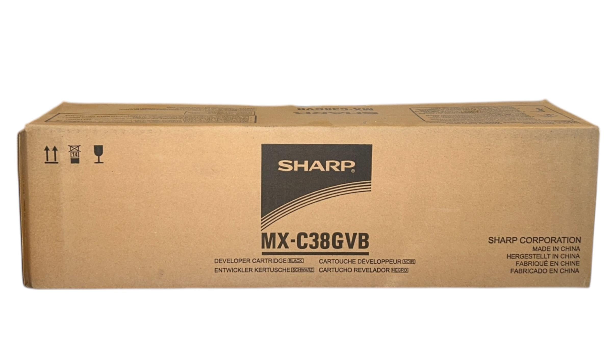 Sharp MXC38GVB Developer Unit Black Original MX-C310 C311 C380 C381 MX-B381