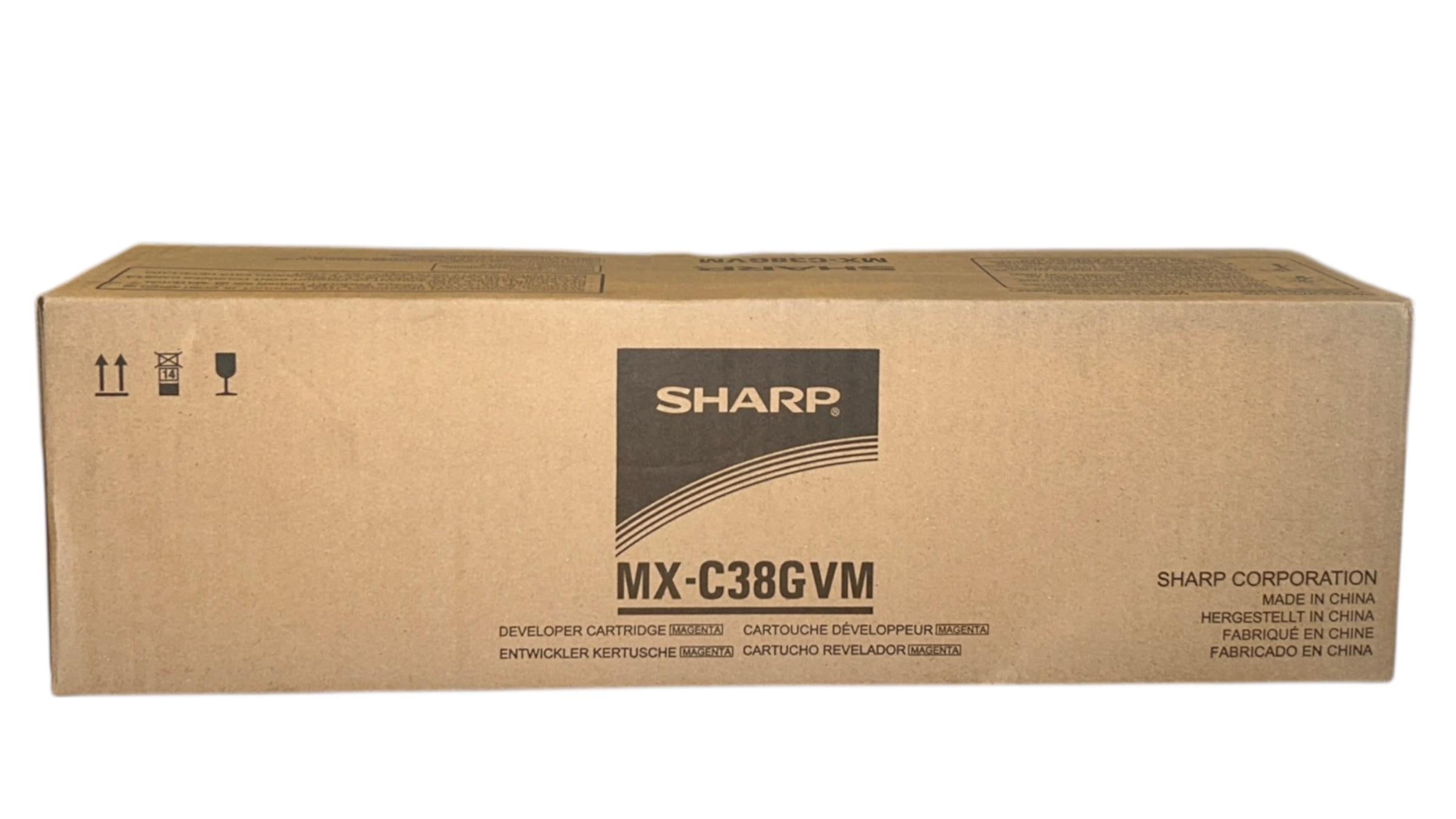 Sharp MXC38GVM Developer Unit Kırmızı Original MX-C310 C311 C380 C381 MX-B381