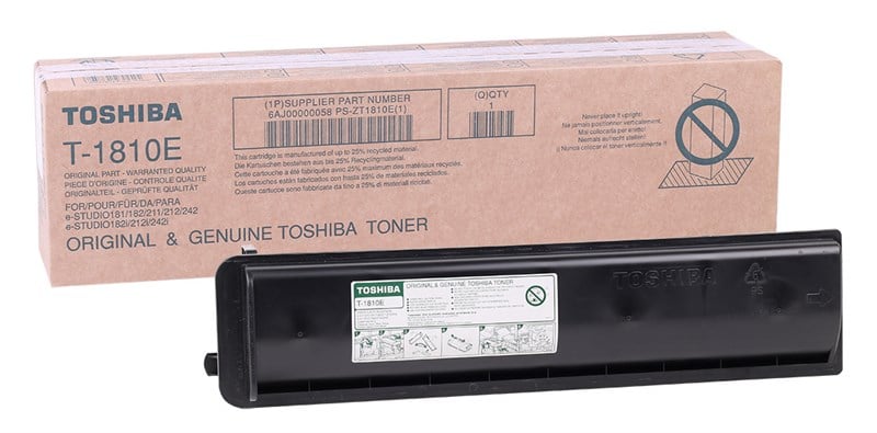 Toshiba T-1810E Orjinal Toner e-Studio 181-182-211-212-242 (24.500 Sayfa)