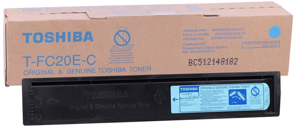 Toshiba T-FC20E-C Orjinal Mavi Toner E-Studio 2020C (6AJ00000064)