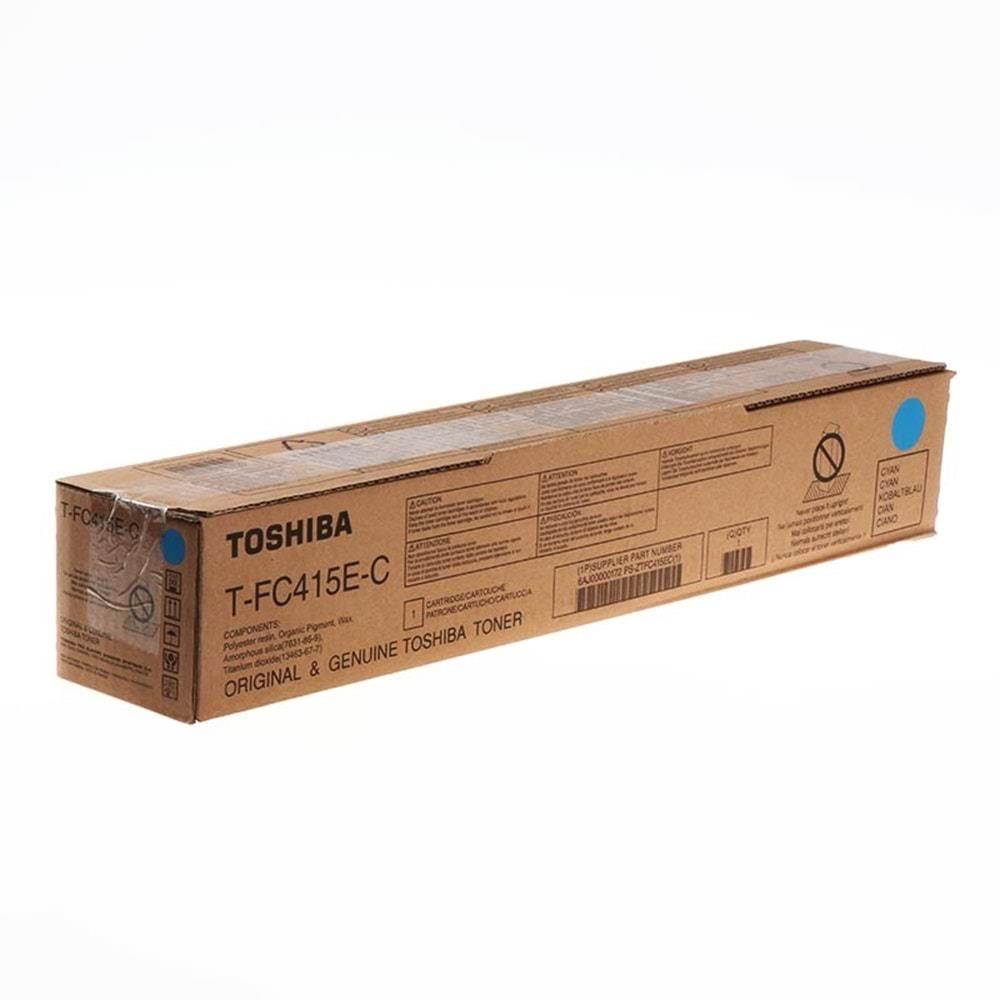 Toshiba T-FC415E-C Orijinal Mavi Toner E-Studio 2515 3015 3515 4515 5015