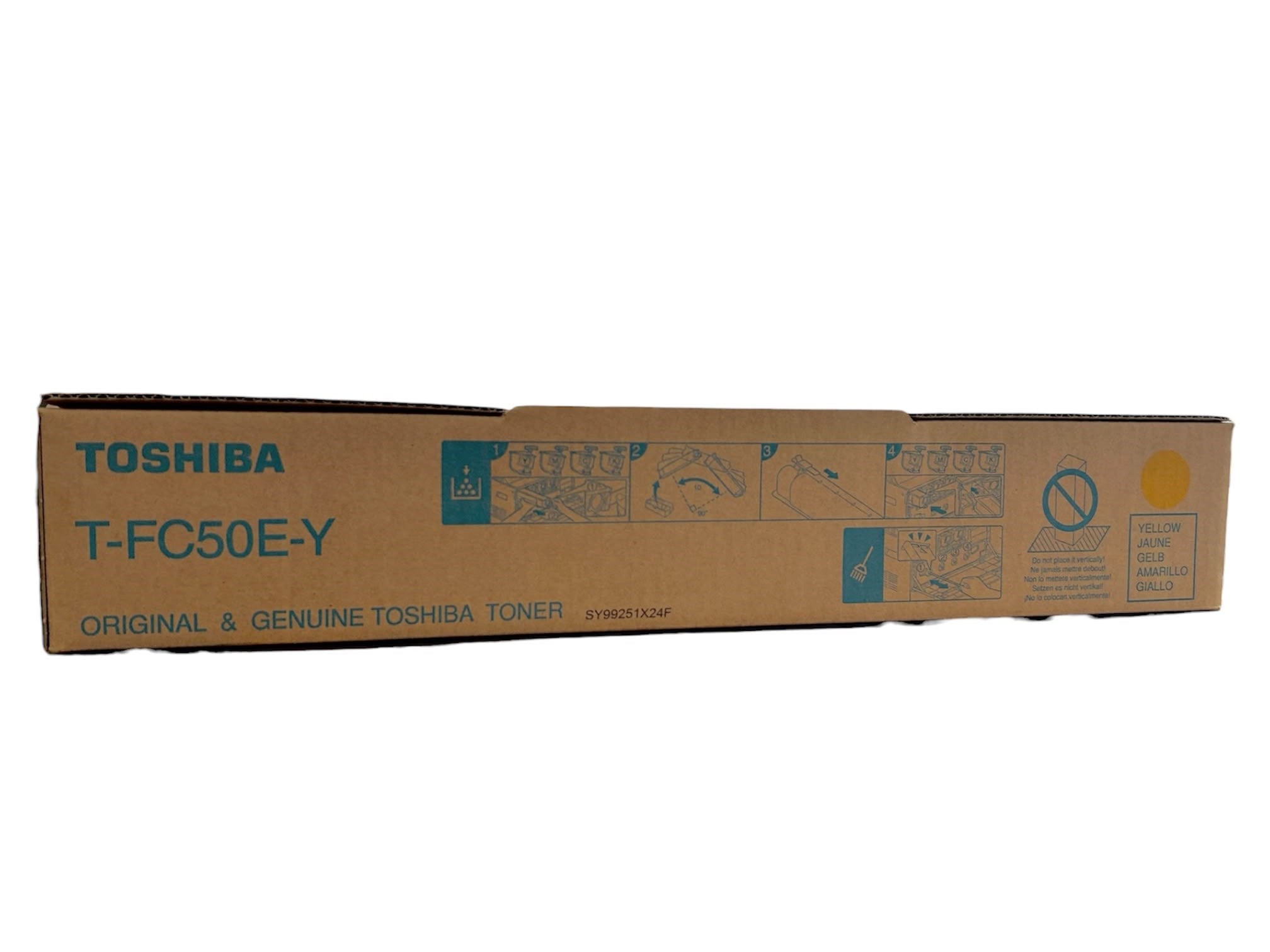 Toshiba T-FC50E-Y Orijinal Sarı Toner E-Studio 2555 3055 3555 5055