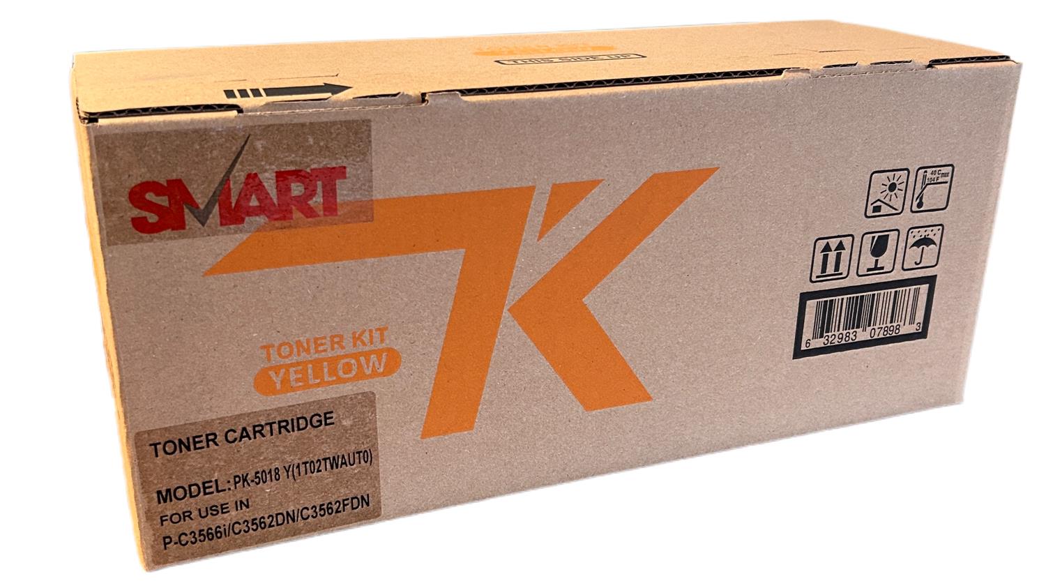 Utax PK-5018 Smart Sarı Toner PC3562  PC3566