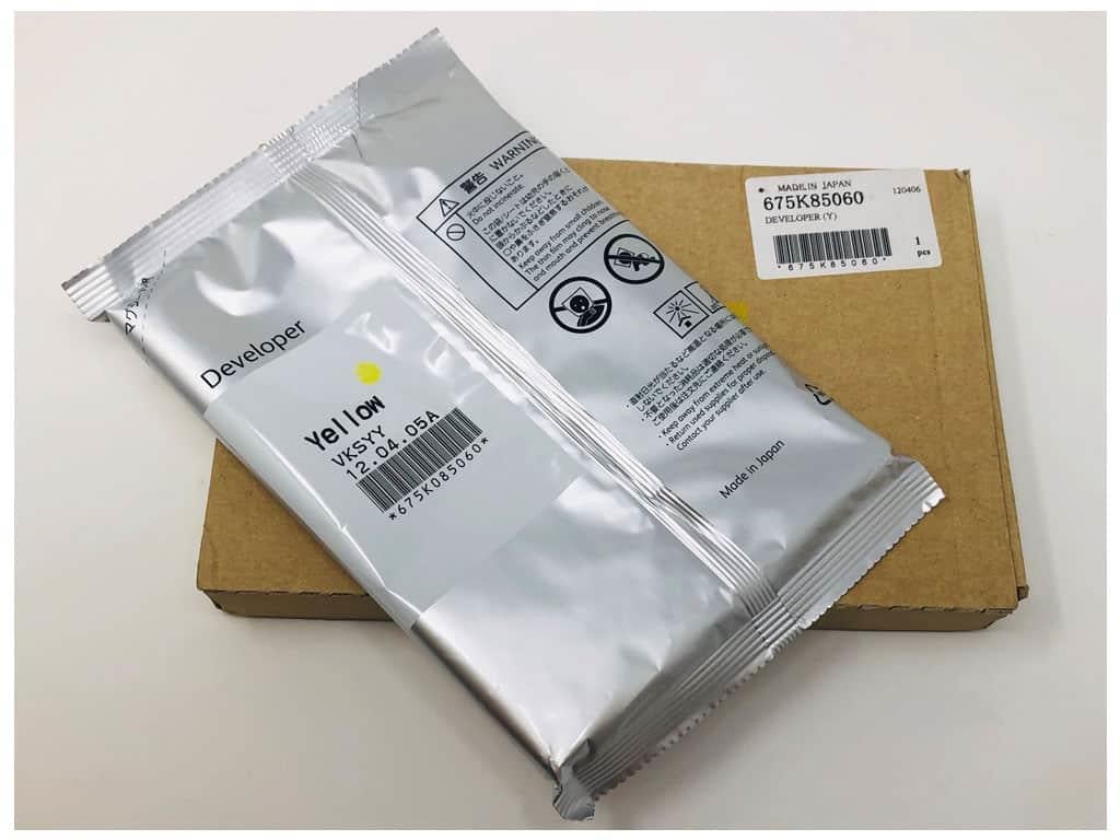 Xerox WorkCentre 7525 7830 Orijinal Yellow Developer  7530 7545 7835 675K085060