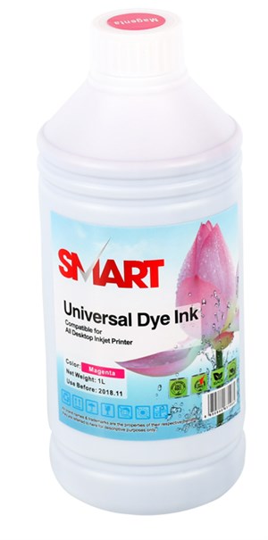 Smart Universal Kırmızı Dye Mürekkep (Masaüstü Printer) ( 1 Litre)