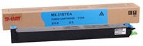 Sharp MX-31GTCA Smart Mavi Toner MX2600-2301-3100-4100-5000-5001 (15k)