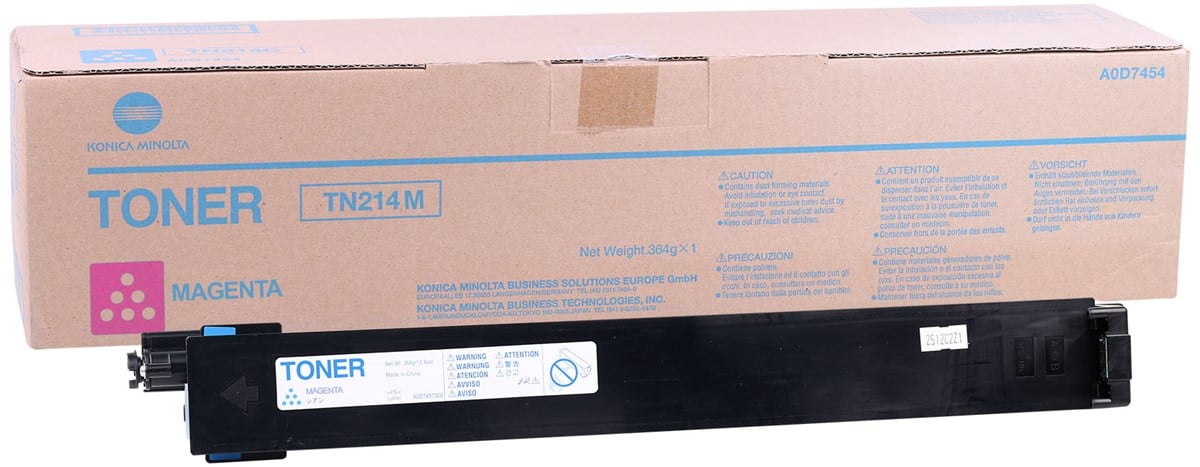 Konica Minolta TN-214 Orjinal Kırmızı Toner C-200-C203-C253