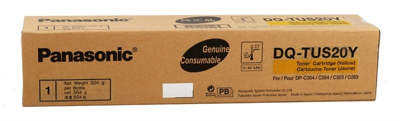 Panasonic DQ-TUS20Y Orjinal Sarı Toner (DPC-263-264-354)