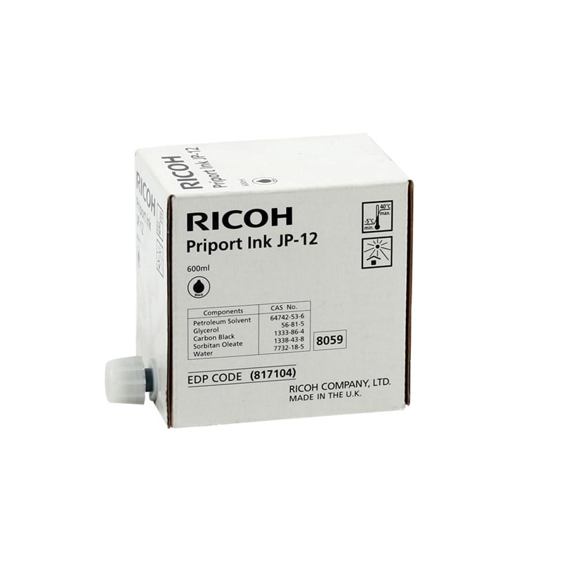 Ricoh (JP-12) - (CPI-7) Orjinal Mürekkep (1215-1250-5308-5440 DX3400-3440-3240)