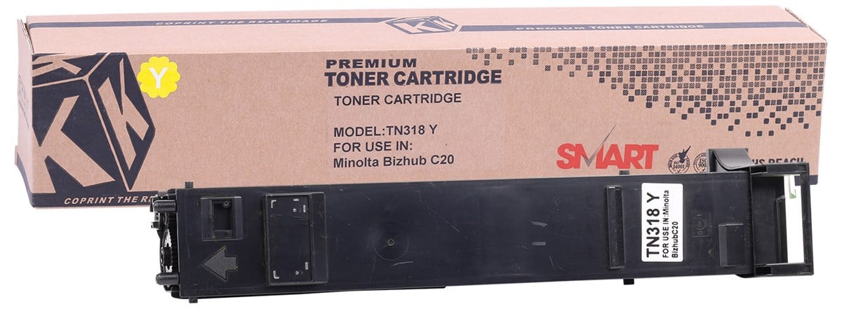 Konica Minolta TN-318 Smart Sarı Toner C20-C30-C31P