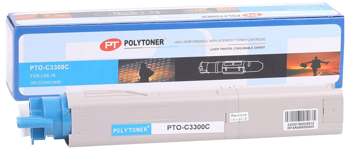 Oki Polytoner Mavi C3300-34003450-3600(43459347)(2000 Sayfa)