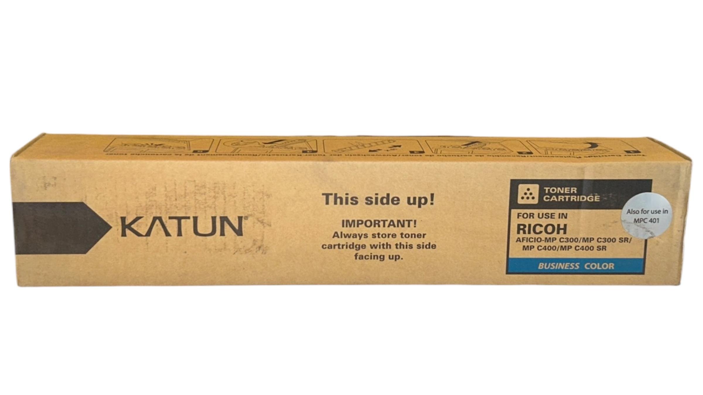 43261-Ricoh MP-C C300 C400 C401 Katun Mavi Toner