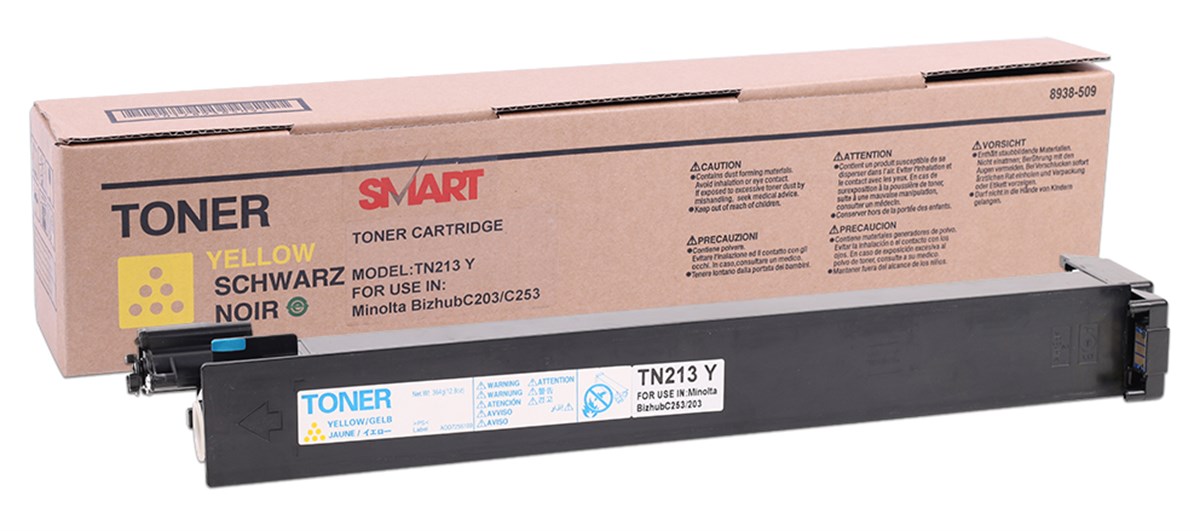 Konica Minolta TN-213 / TN-214 Smart Sarı Toner C200-C203-C253