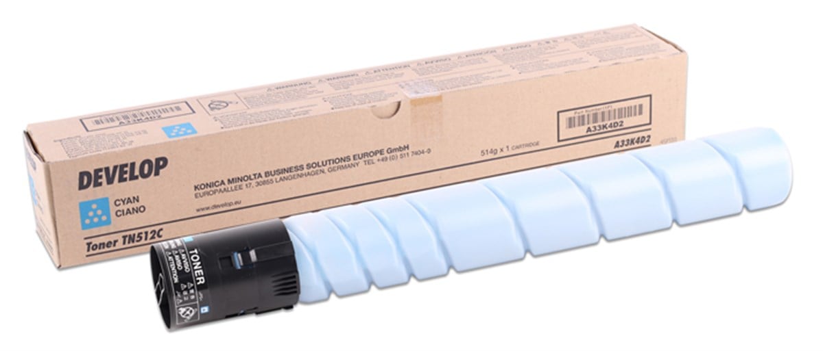 Develop TN-512 Orjinal Mavi Toner İneo +454 +554