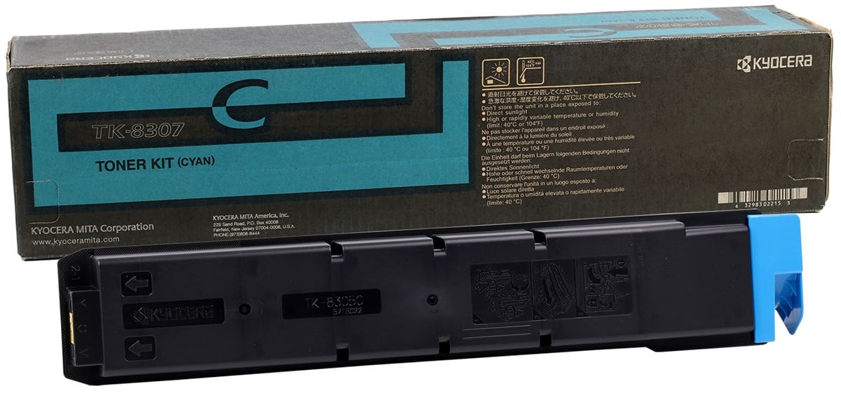 Kyocera Mita TK-8307 Orjinal Mavi Toner Taskalfa 3550i-3035i