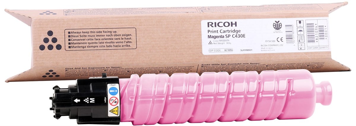 Ricoh SP-C 430DN-431DN-440 Orjinal Kırmızı Toner (821076)