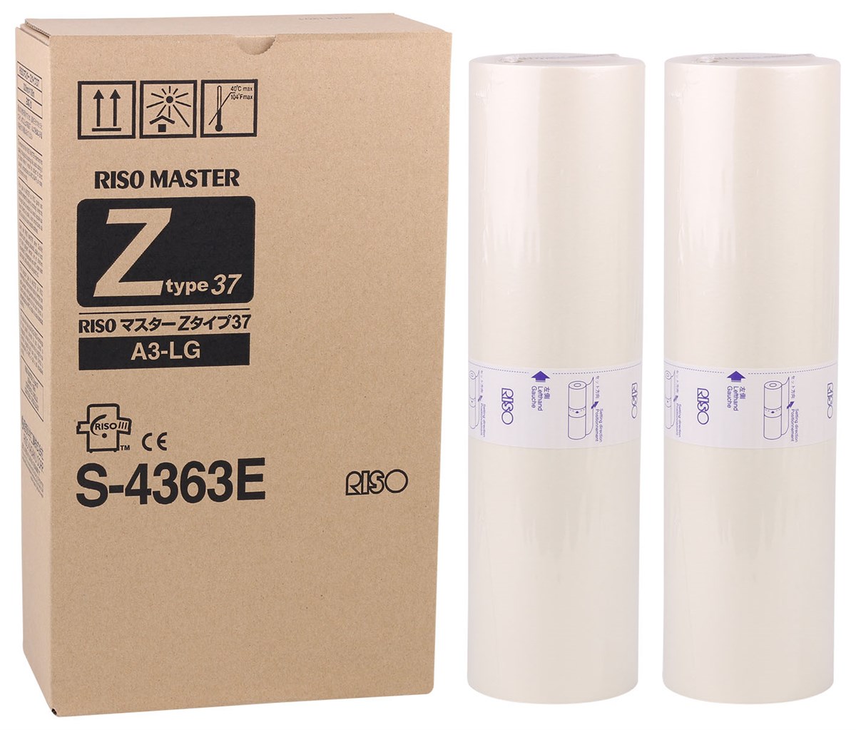 くまさん　理想科学工業　Zタイプ　37 マスター　S-4363 理想科学工業 Zタイプ37 マスター S-4363（ORIGINAL RISO Z TYPE